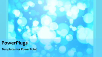 PowerPoint Template - An abstract background